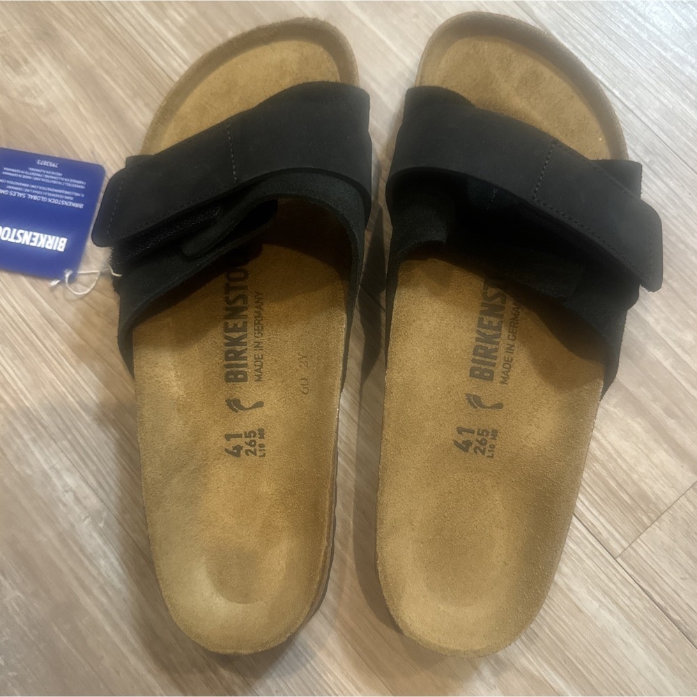 Birkenstock Oita Suede Leather Black EU 41 - Picture 7 of 11